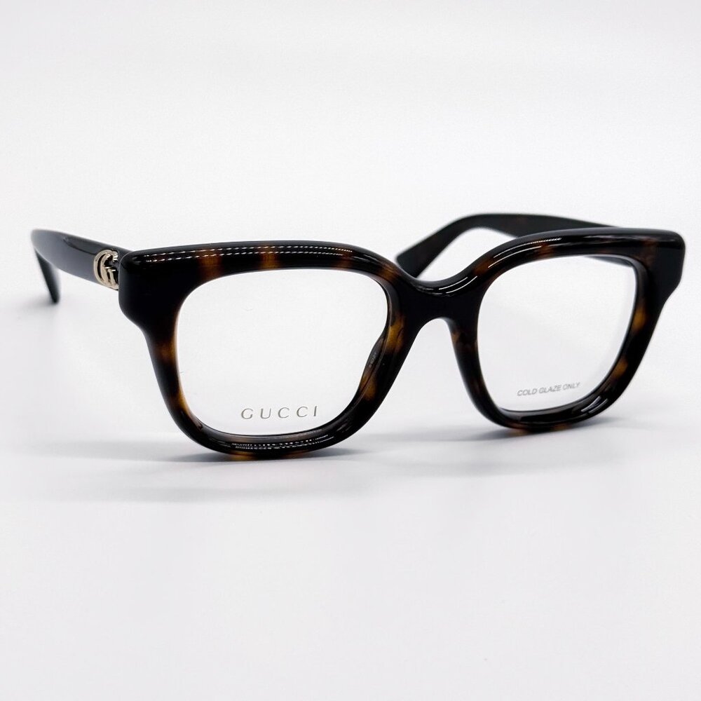 NEW GUCCI GG1831O 006 HAVANA BROWN WOMEN EYEGLASSES GUCCI - Picture 5 of 10